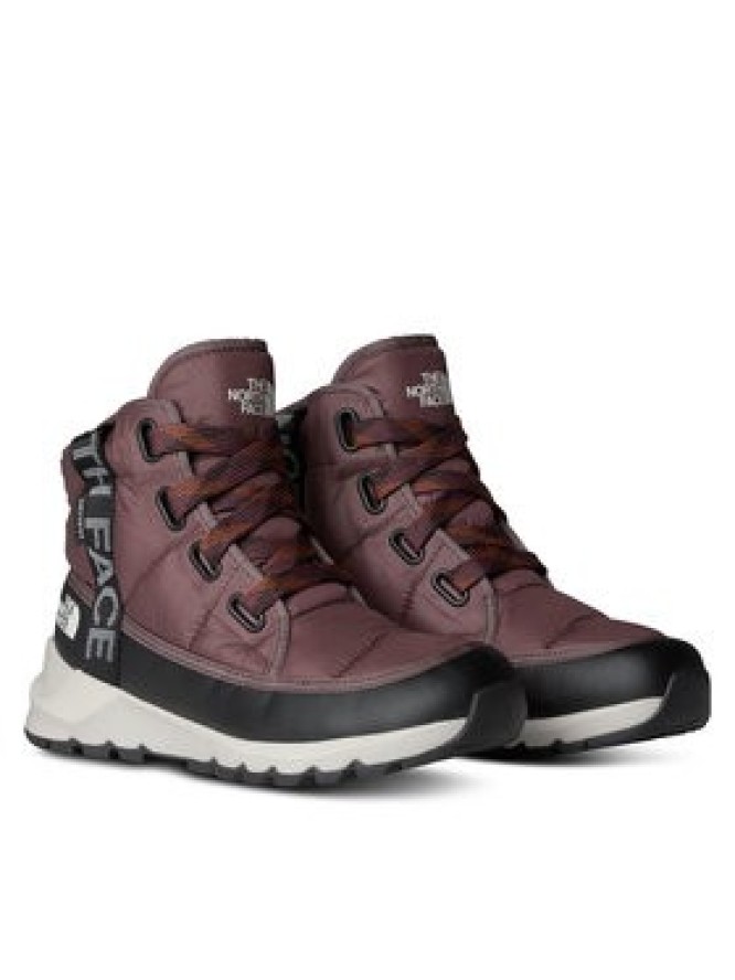 The North Face Śniegowce Thermoball Lace Up Luxe Wp NF0A817WC9R1 Brązowy