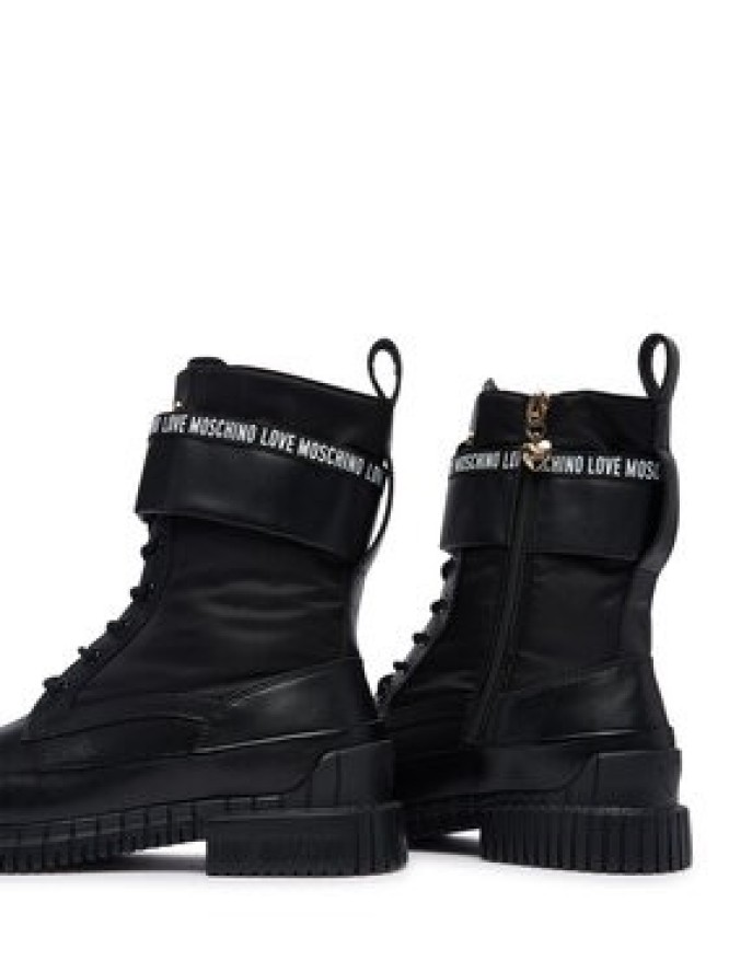 LOVE MOSCHINO Trzewiki JA24053G1PIN100A Czarny