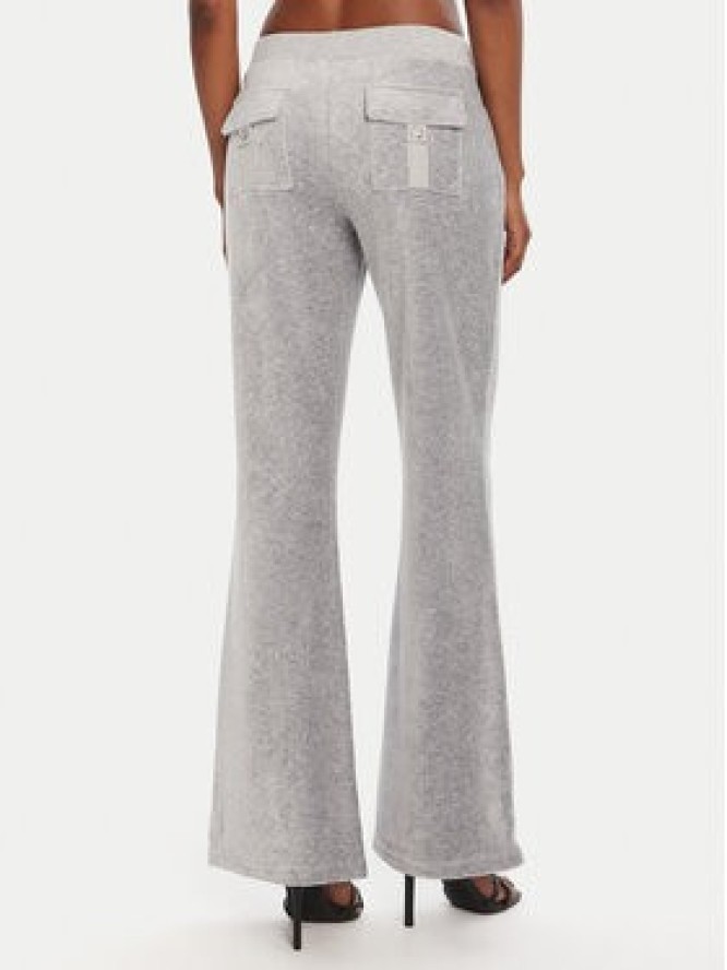 Juicy Couture Spodnie dresowe Caisa JCSEBJ008 Szary Slim Fit