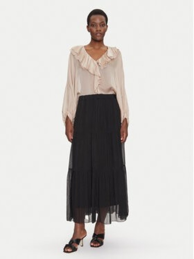 Dixie Spódnica maxi G207W007A Czarny Regular Fit