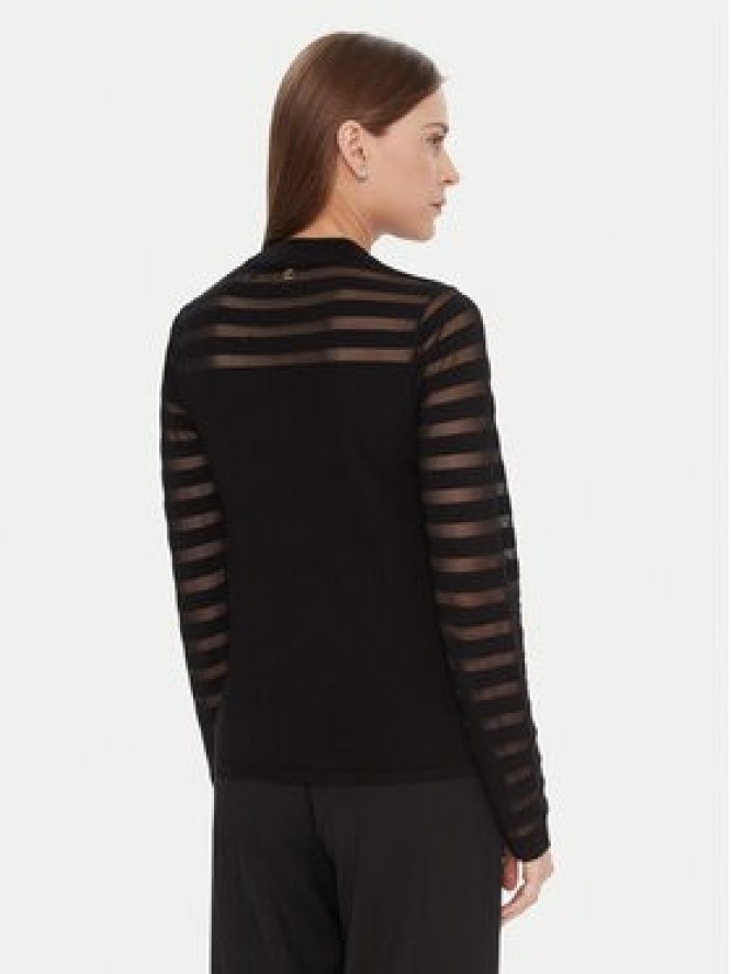 LOLA CASADEMUNT Bluzka LF2511015 Czarny Slim Fit