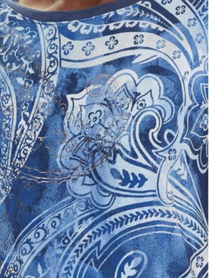 Olsen T-Shirt 11105117 Niebieski Regular Fit