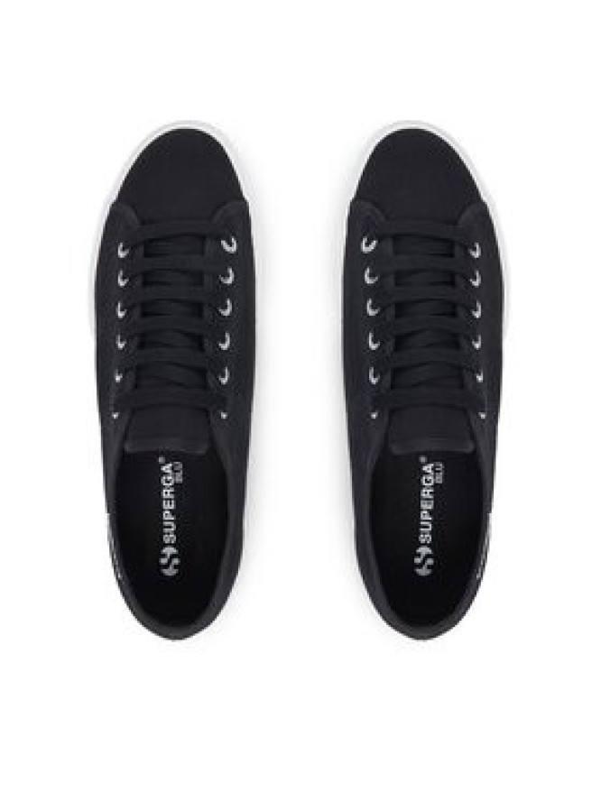Superga Tenisówki 3790 Platform S3134MW Czarny