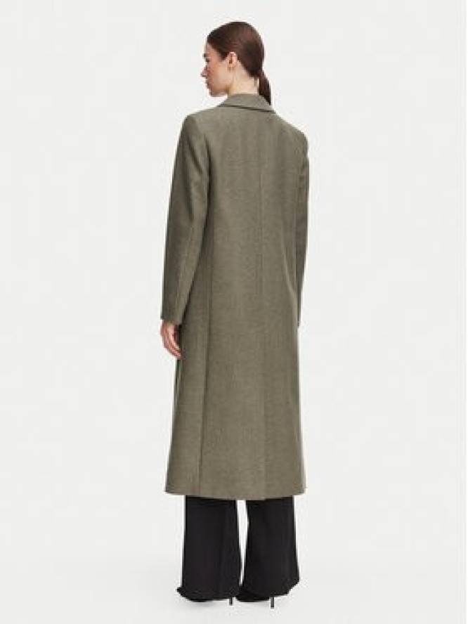 HUGO Płaszcz wełniany Mojeni 50569838 Brązowy Relaxed Fit
