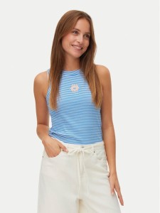 Vero Moda Top Nira 10341982 Niebieski Slim Fit