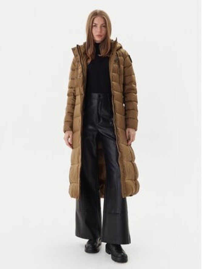 Blauer Kurtka puchowa Impermeabile 25WBLDK03101 Zielony Regular Fit