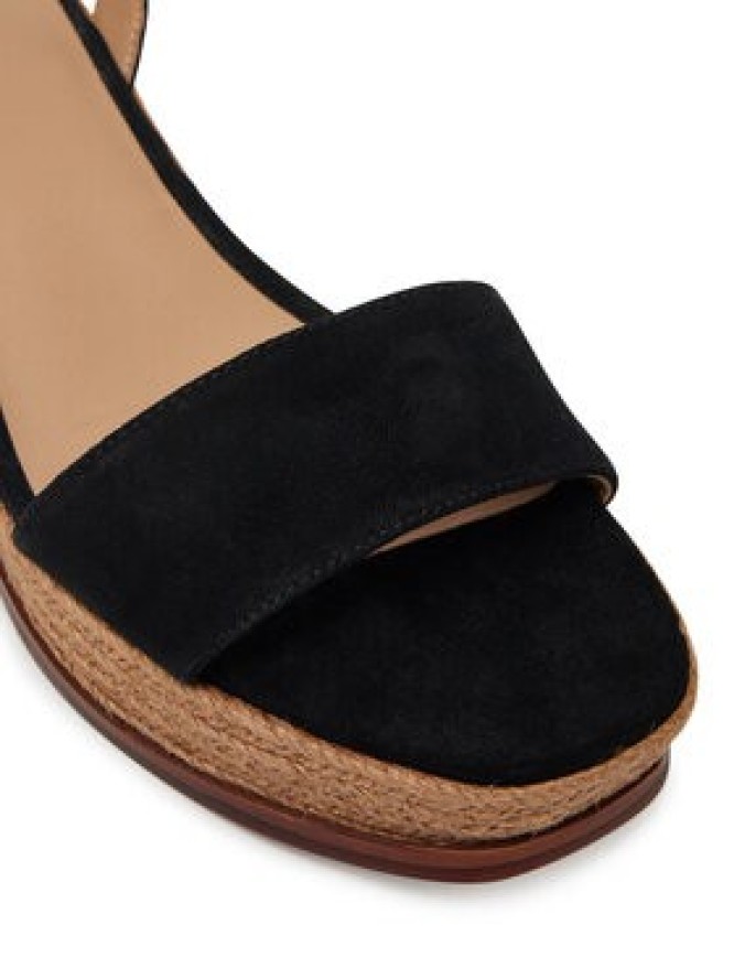 LAUREN RALPH LAUREN Espadryle Leona 802920421001 Czarny