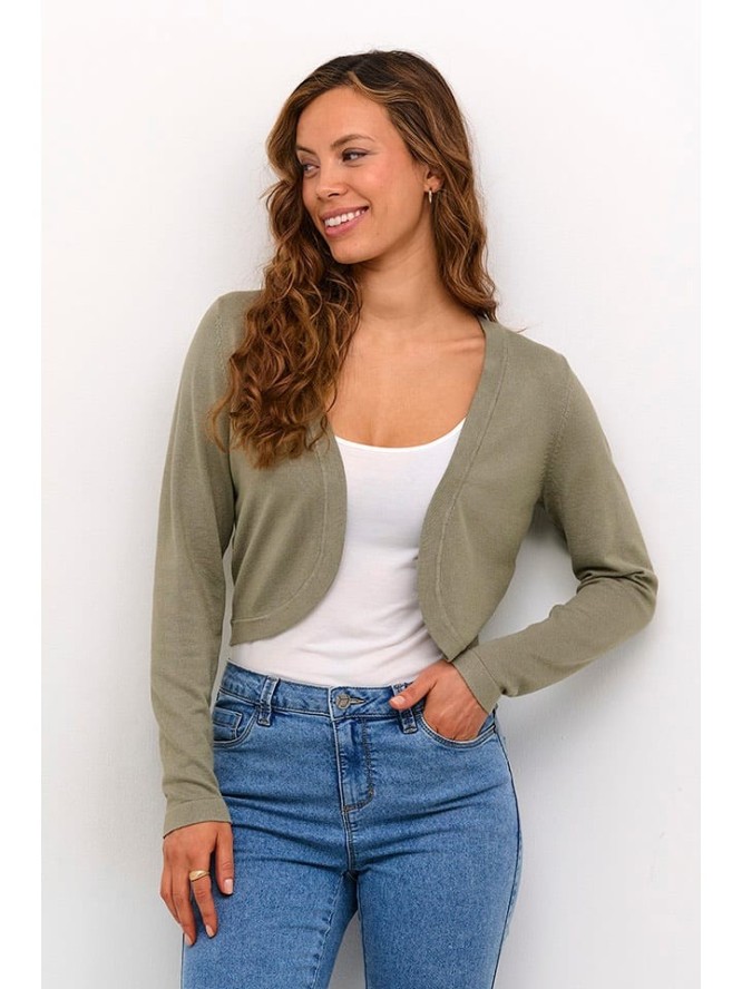 Kaffe Bolerko w kolorze khaki rozmiar: M