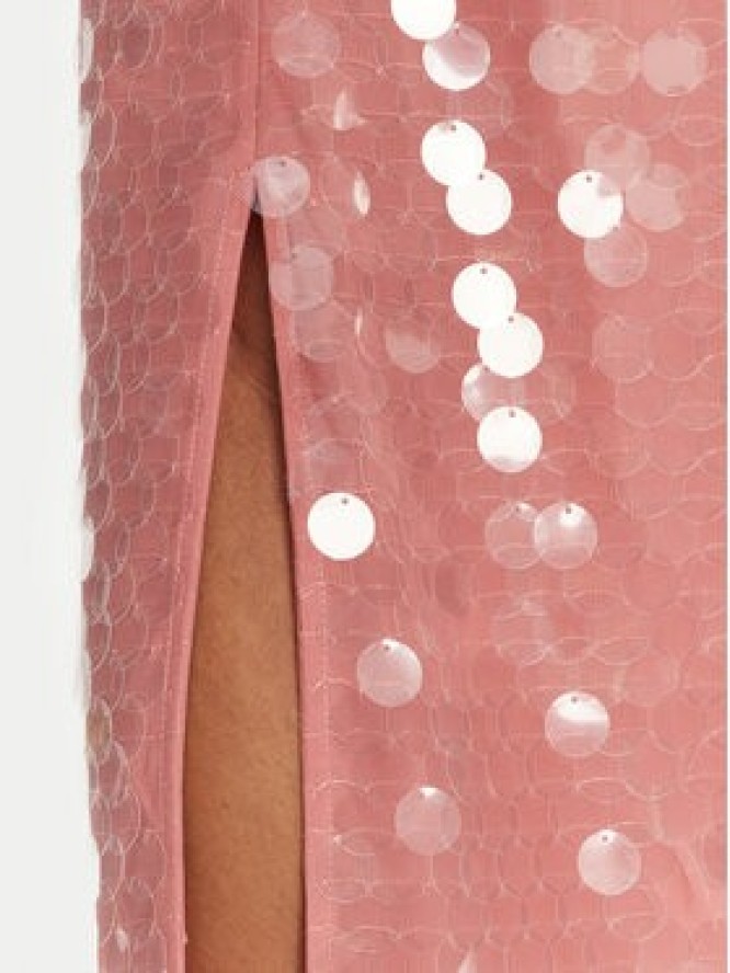 STAUD Sukienka koktajlowa Casey R25R2168LS Różowy Regular Fit