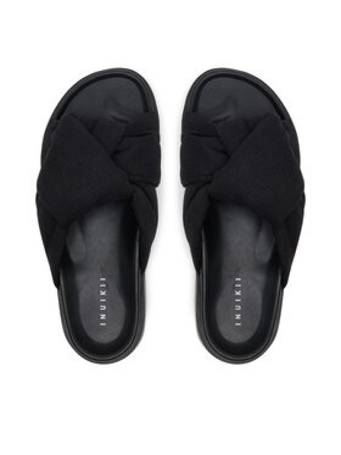 Inuikii Klapki Oversized 70104-147 Czarny