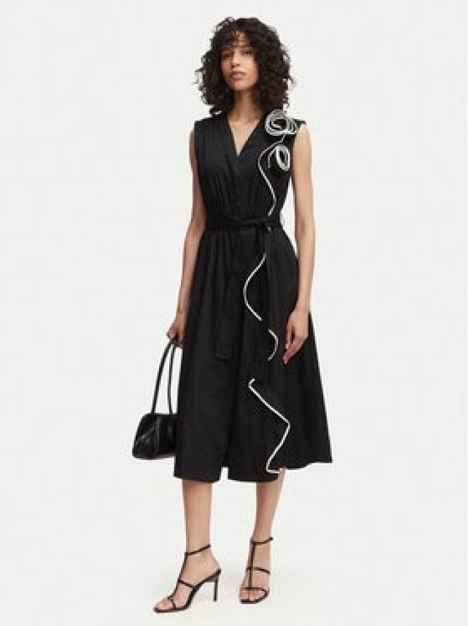 French Connection Sukienka codzienna Alexis 719B2 Czarny Regular Fit