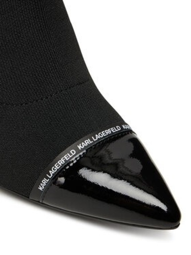 KARL LAGERFELD Botki Pandara KL31357 Czarny