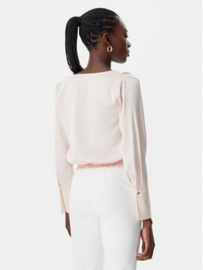 Rinascimento Bluzka CFC0122613003 Różowy Regular Fit