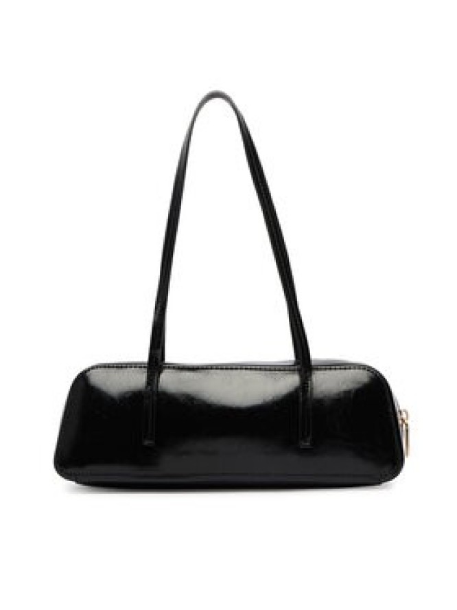 Calvin Klein Torebka Foil Logo Glossy Bauletto LV04F3638G Czarny