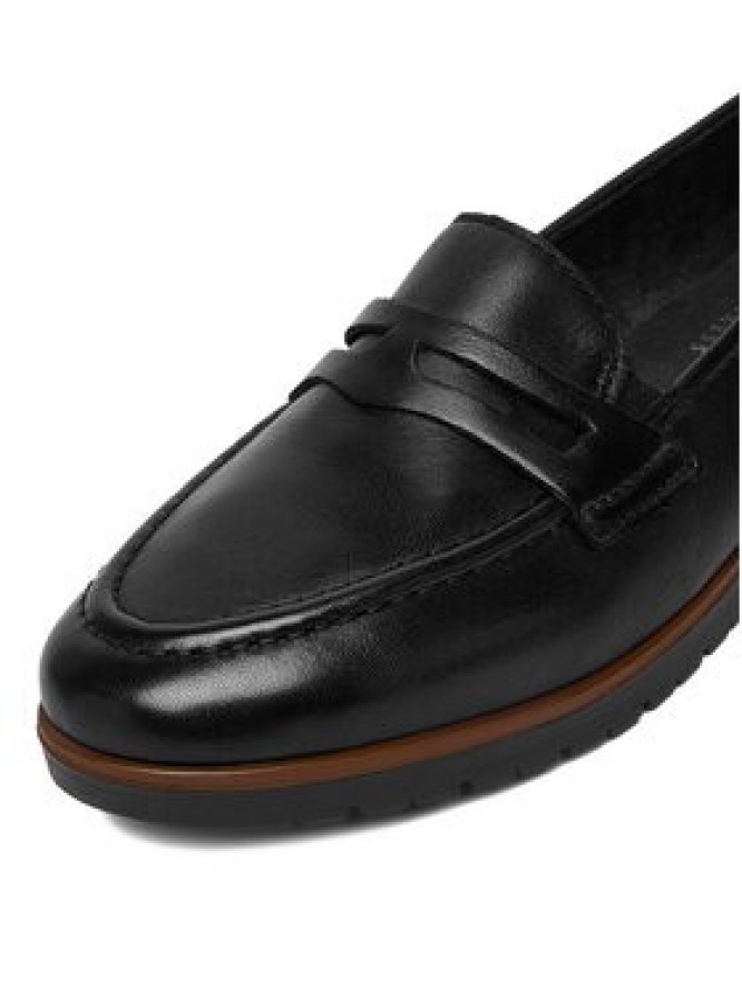 Rieker Loafersy 45300-02 Czarny