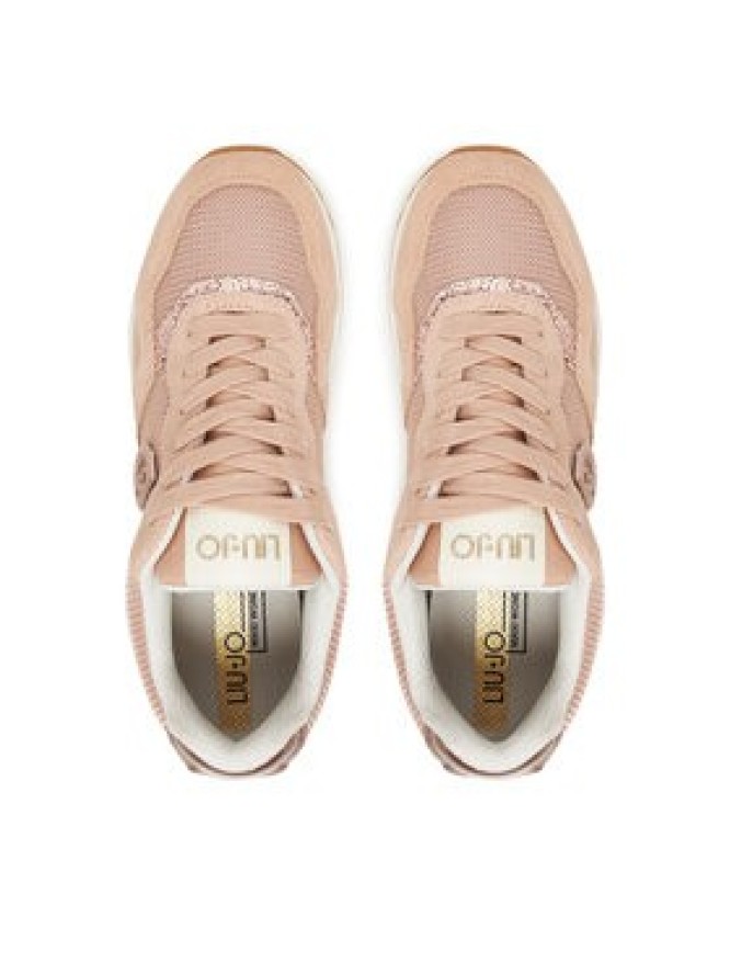 Liu Jo Sneakersy Maxi Wonder Low 02 BF5015 TX493 Różowy