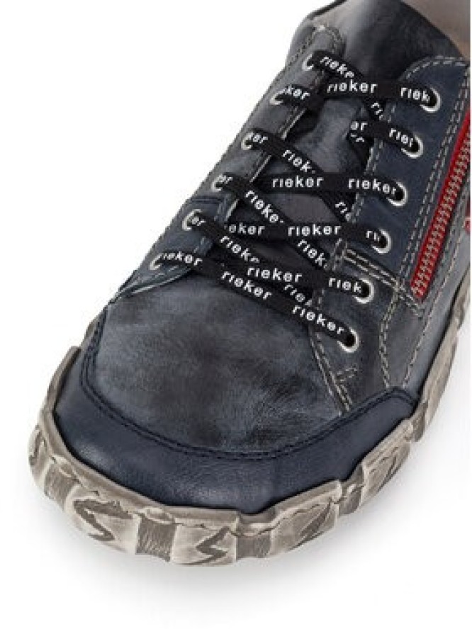 Rieker Półbuty L0302-14 Niebieski