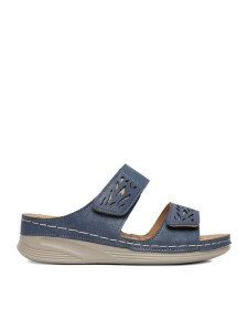 Go Soft Klapki CEO-WYL05010-11 Niebieski