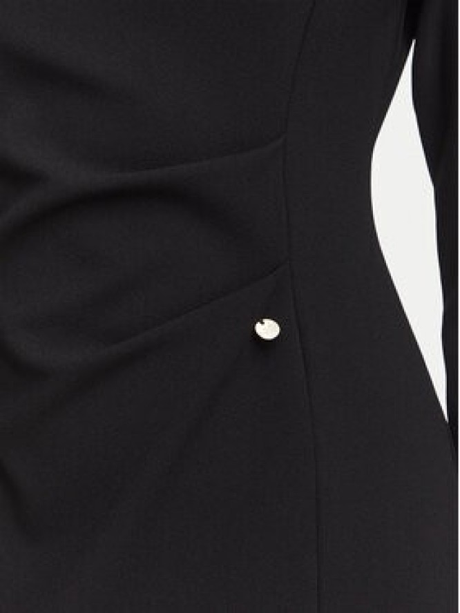 Rinascimento Sukienka wieczorowa CFC0131074003 Czarny Slim Fit