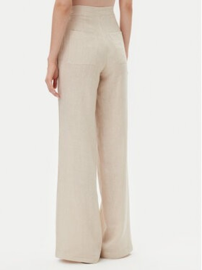 ICONA Spodnie materiałowe RP5LE005 Beżowy Relaxed Fit