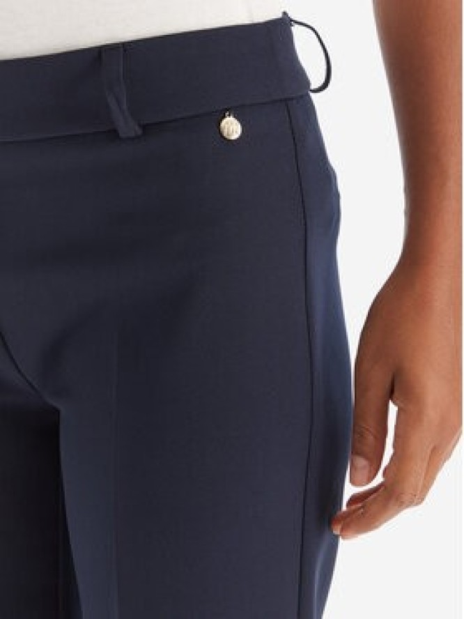 Maryley Spodnie materiałowe MARYLEY-25IB52Z/M17/43BL Granatowy Regular Fit