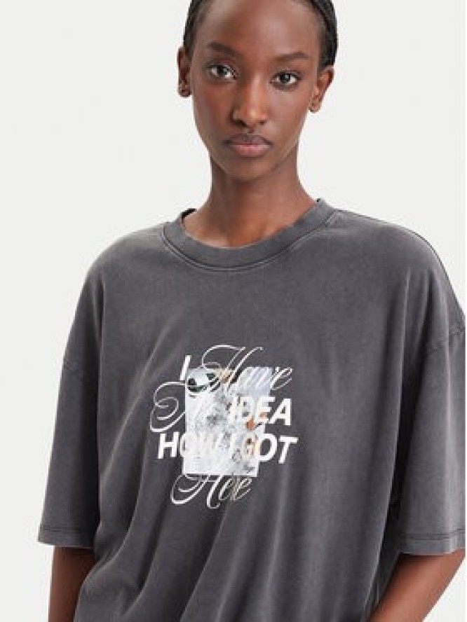 HUGO T-Shirt 50574541 Czarny Relaxed Fit