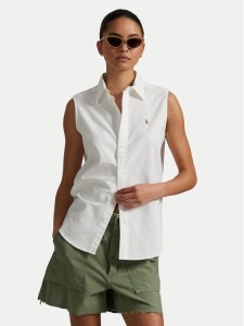 Polo Ralph Lauren Koszula 211968992001 Biały Classic Fit