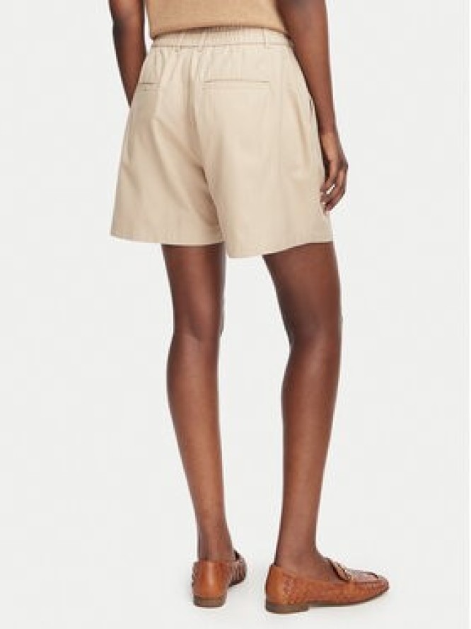 Beverly Hills Polo Club Szorty materiałowe P-SS26W-B576580-VF Beżowy Regular Fit
