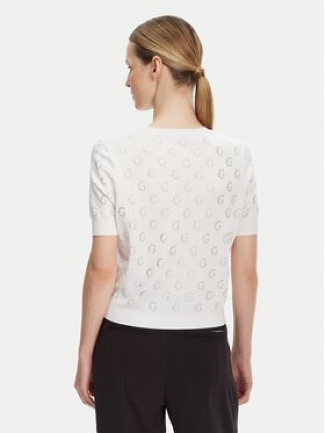Guess Sweter W5GR05 Z3D60 Biały Regular Fit