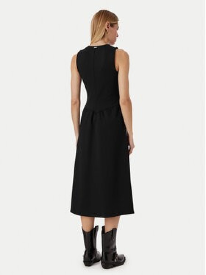 Calvin Klein Sukienka codzienna LV044G207G Czarny Regular Fit