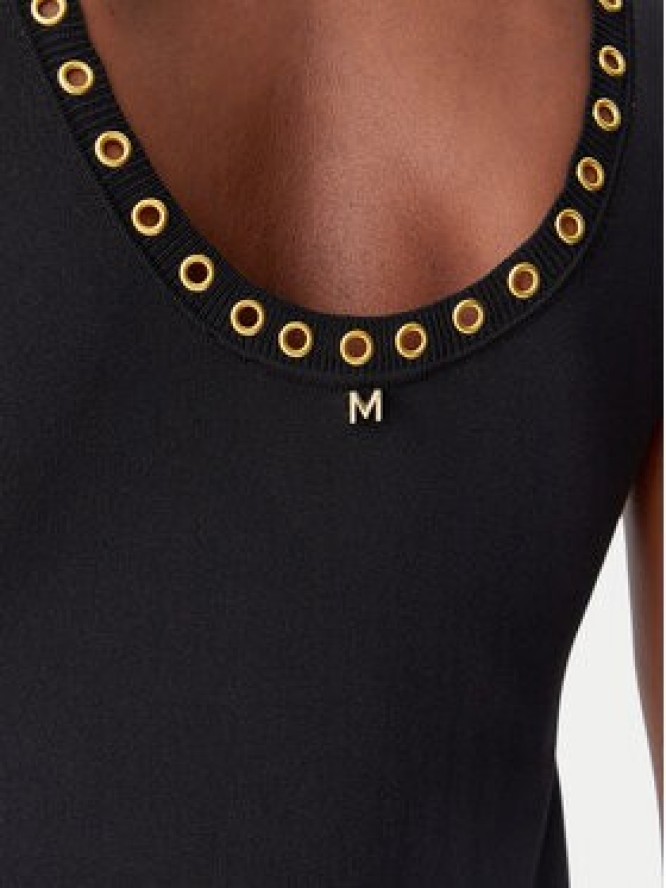 Lola Casademunt by Maite Sukienka dzianinowa MS2516034 Czarny Regular Fit