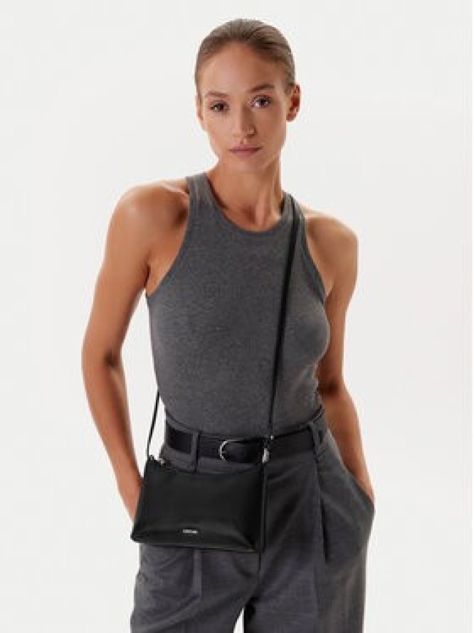 Calvin Klein Torebka Ck Must Conv Logo Jqd Strap Xbod LV04F3095G Czarny