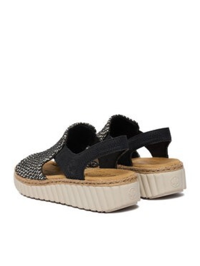 Rieker Sandały CEO-69276-00 Czarny