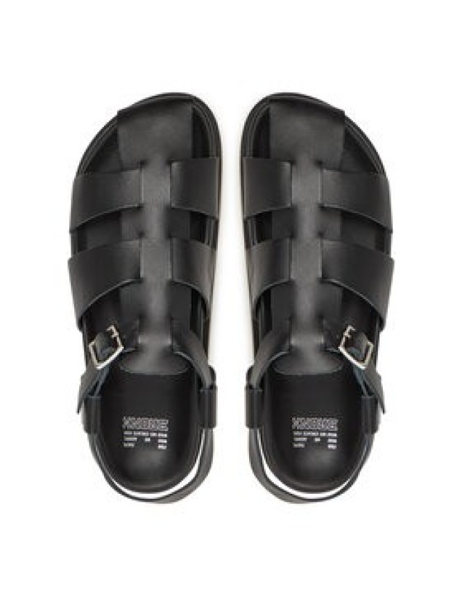 Bronx Sandały 85083-U Czarny