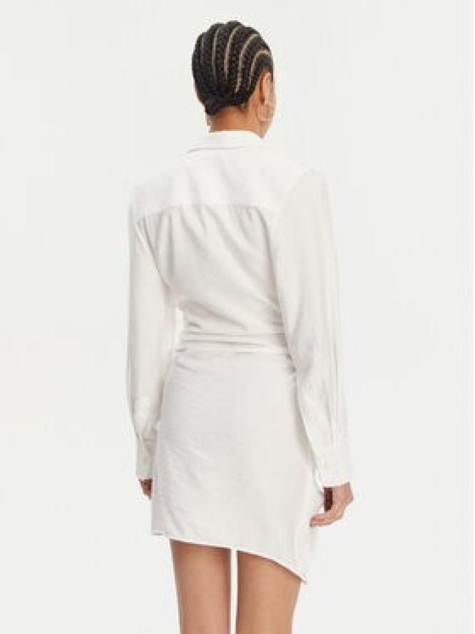 JACQUEMUS Sukienka koktajlowa 213DR009-1020 Biały Regular Fit