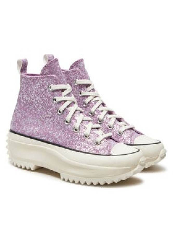 Converse Trampki Run Star Hike Platform Glitter A10096C Różowy