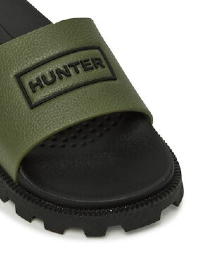 Hunter Klapki HFRU0005251 Zielony