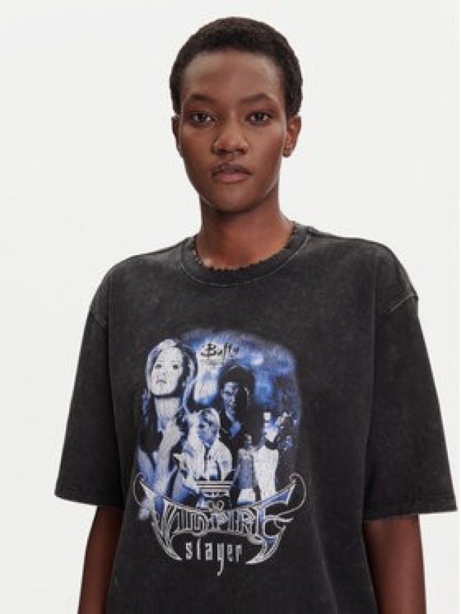 adidas T-Shirt 20th Century Fox Disney JW0154 Czarny Oversize