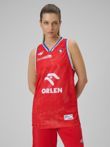 4F Koszulka meczowa replika wyjazdowa z sezonu 2025/26 damska 4F x Wisła Kraków - czerwona S