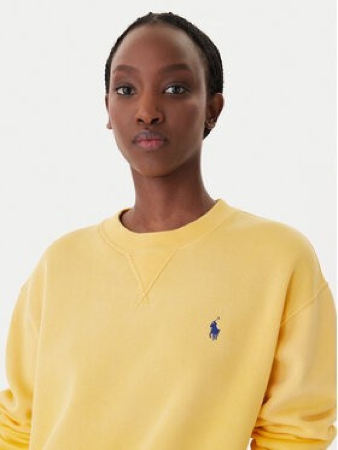 Polo Ralph Lauren Bluza 211971697504 Żółty Relaxed Fit