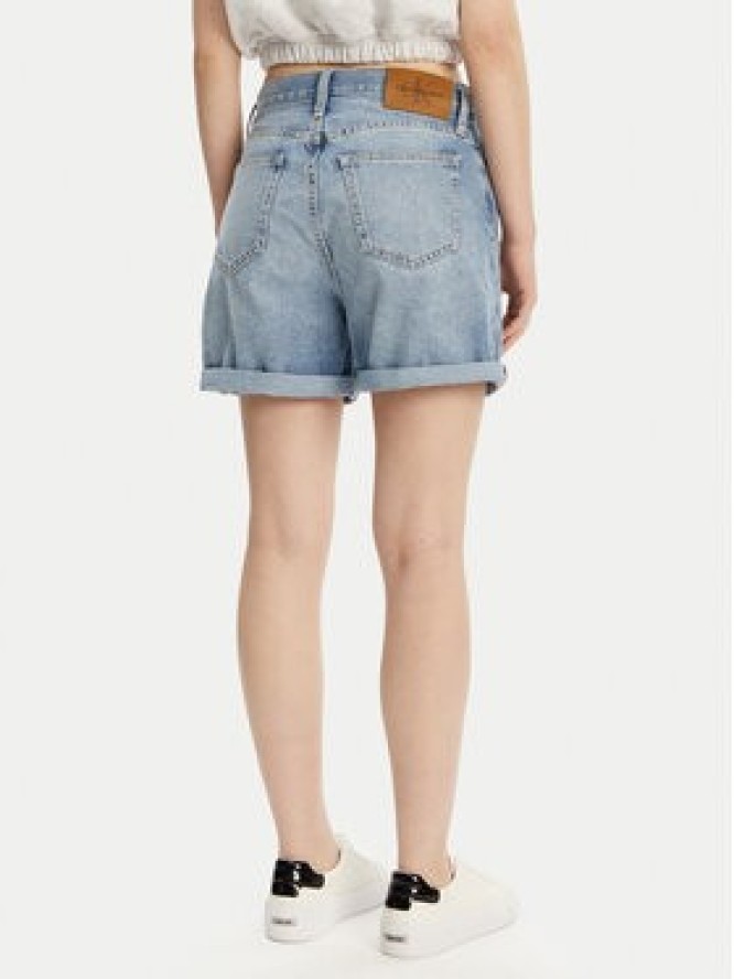 Calvin Klein Jeans Szorty jeansowe J20J225152 Niebieski Mom Fit