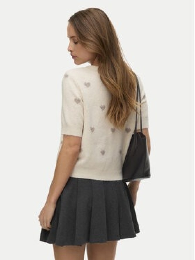 Vero Moda Kardigan Doffy 10330795 Beżowy Regular Fit