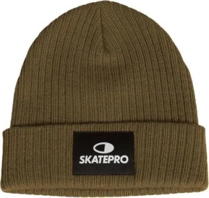 Odzież Beanies unisex SkatePro V2 Czapka Skate - Olive