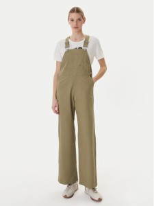 Roxy Ogrodniczki Trail Blazer ERJWO03027 Zielony Wide Leg