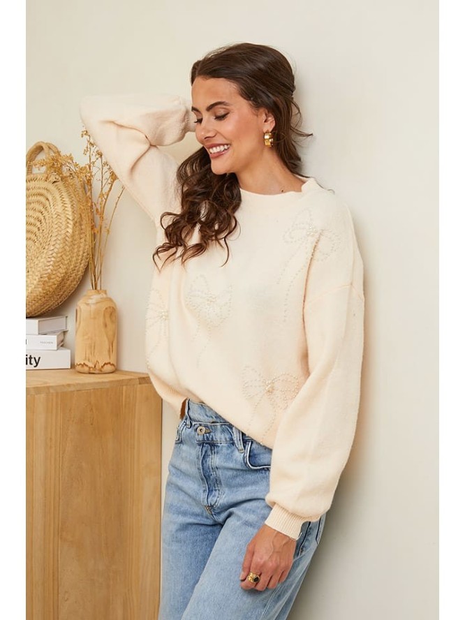 Soft Cashmere Sweter w kolorze beżowym rozmiar: 34/36