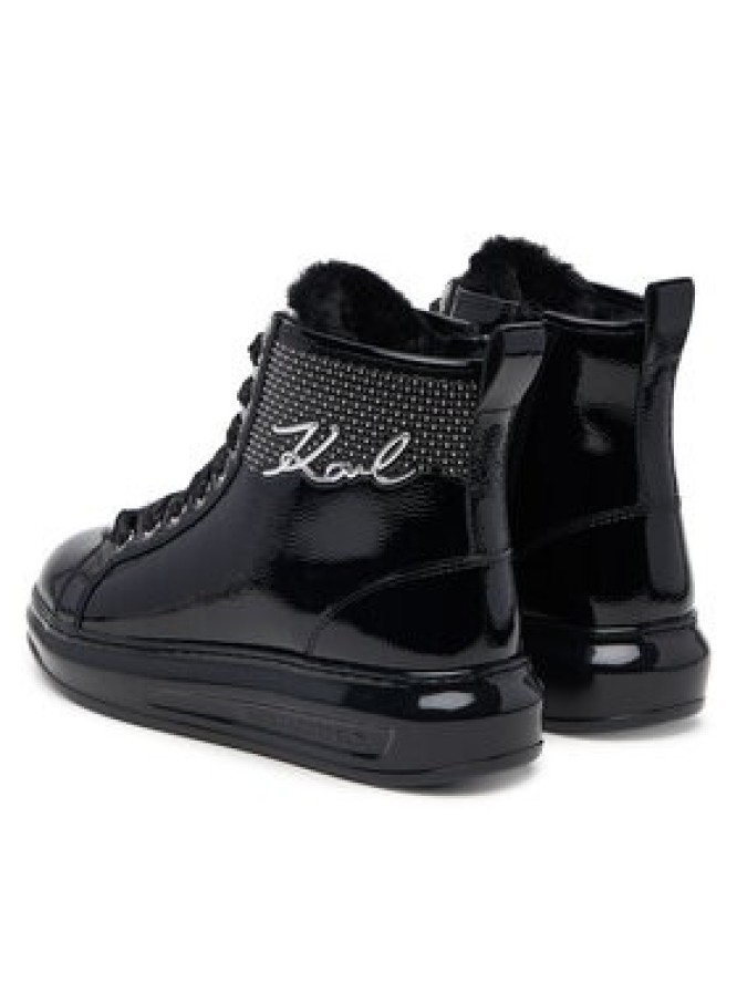 KARL LAGERFELD Trzewiki Kapri KL62558S Czarny