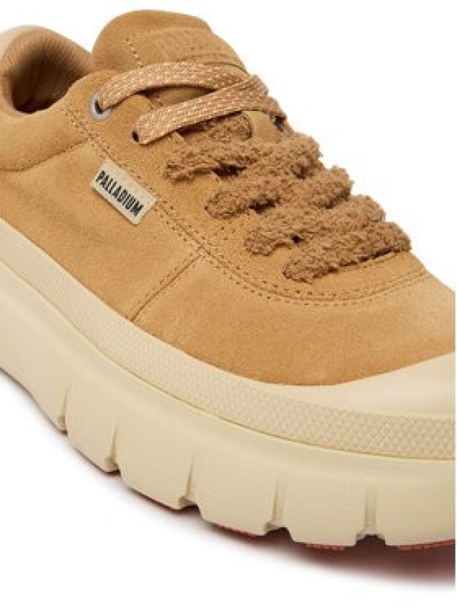 Palladium Sneakersy Pallapop Lo Sde 99556-252-M Brązowy jasny