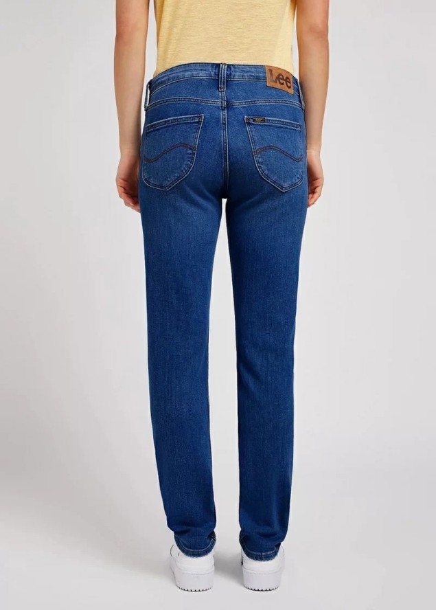 LEE DAMSKIE SPODNIE JEANSOWE LEE ELLY NIGHT SKY 112338322