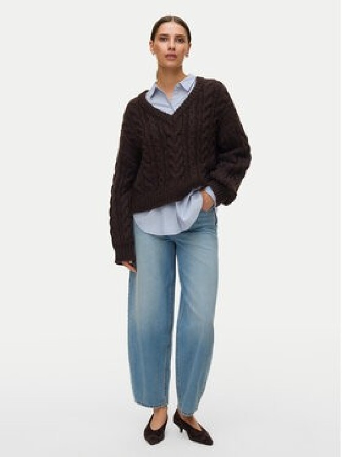 Vero Moda Jeansy Billie 10351773 Niebieski Barrel Fit