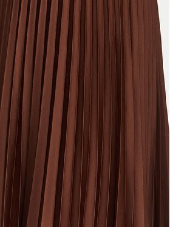 Marella Spódnica plisowana Esodo 2623106045 Brązowy ciemny Regular Fit